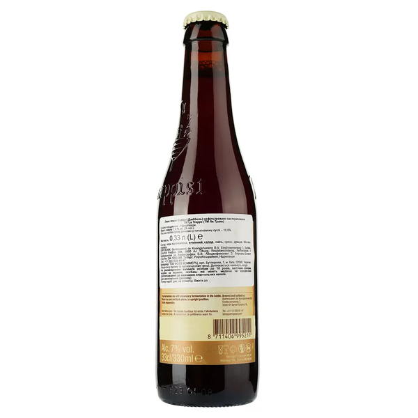 Упаковка Пиво La Trappe Dubbel 0.33