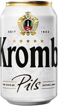 Упаковка Krombacher Pils світле 4.8% 0.33 л з/б