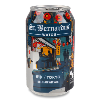 Упаковка пива St.Bernardus Tokyo 0.33 з/б