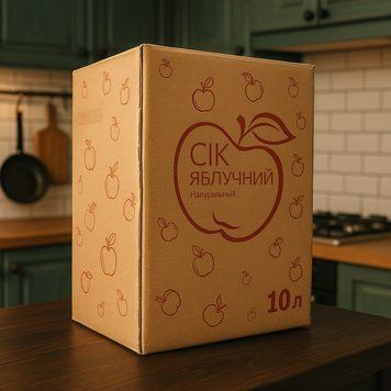 Сік яблучний прямого віджиму 10 л