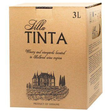 Вино Рислінг біле сухе Villa Tinta 3 л 10-13%