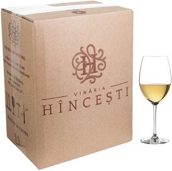 Вино Hincesti Перлина Молдавії біле напівсолодке 10 л 12%