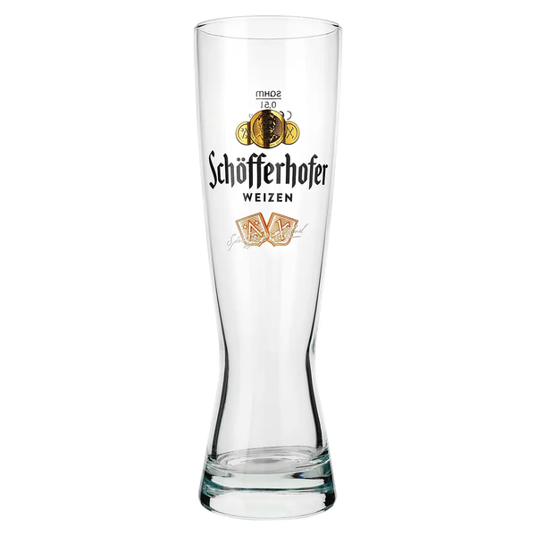 Подарунковий набiр Schofferhofer пшеничне 5*0.5+стакан 0.5