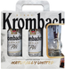 Подарунковий набiр футбольний пиво Krombacher Pils 5 банок+келих 0.2л